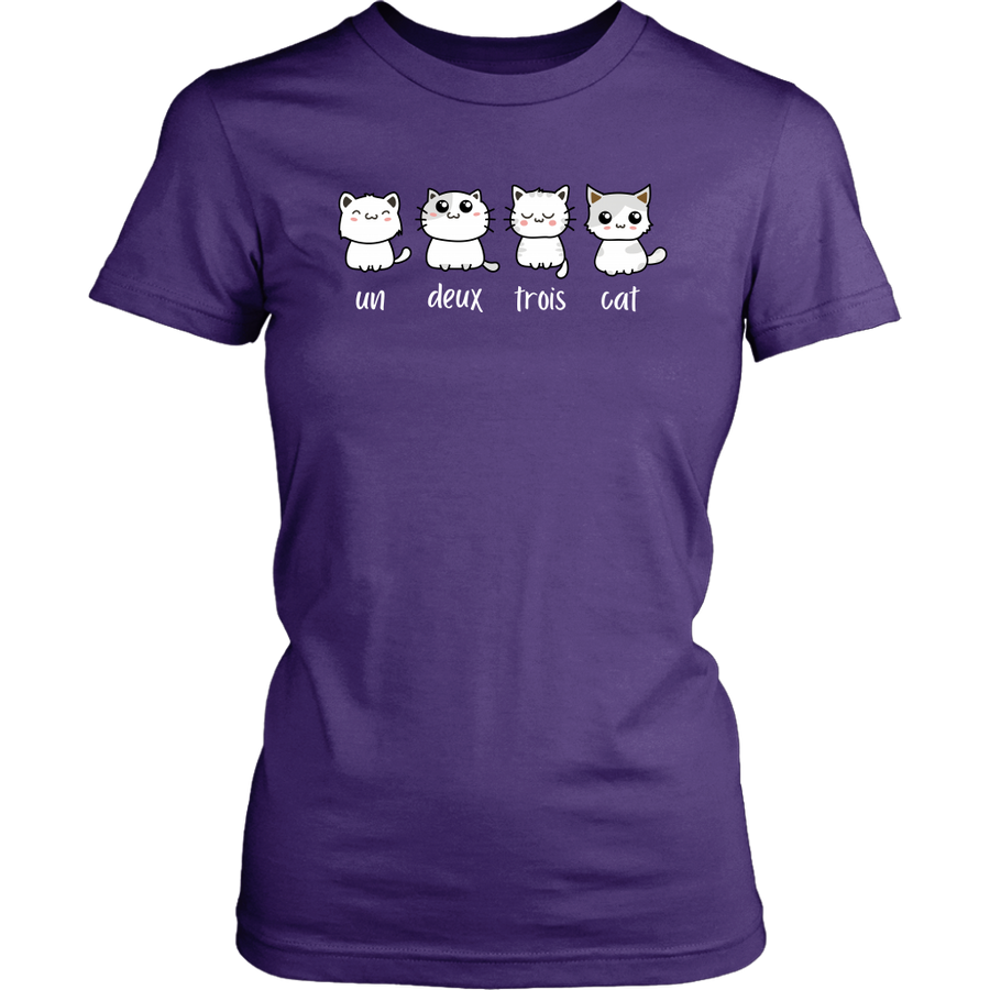 Un Deux Trois Cat Ladie Purple