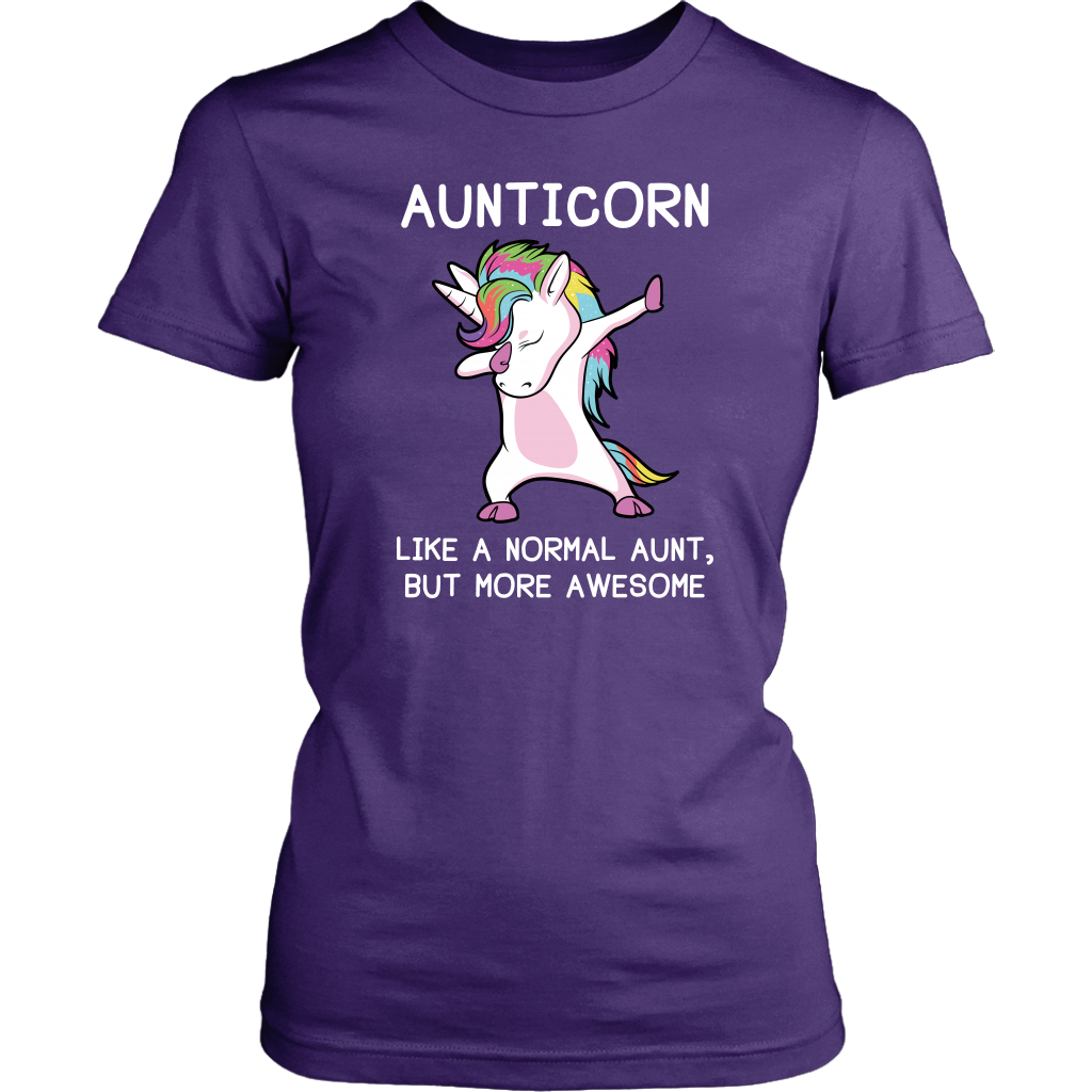 Aunticorn Purple Ladie's