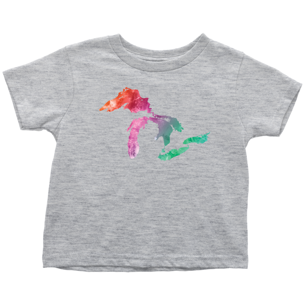 Great Lakes Watercolor Toddler