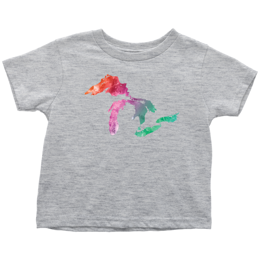 Great Lakes Watercolor Toddler