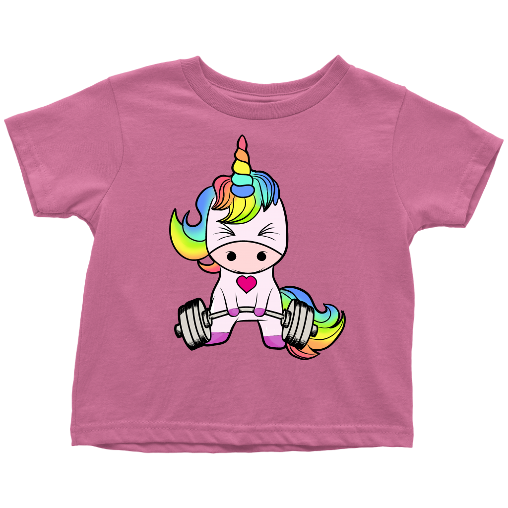 Unicorn Weightlifting Toddler