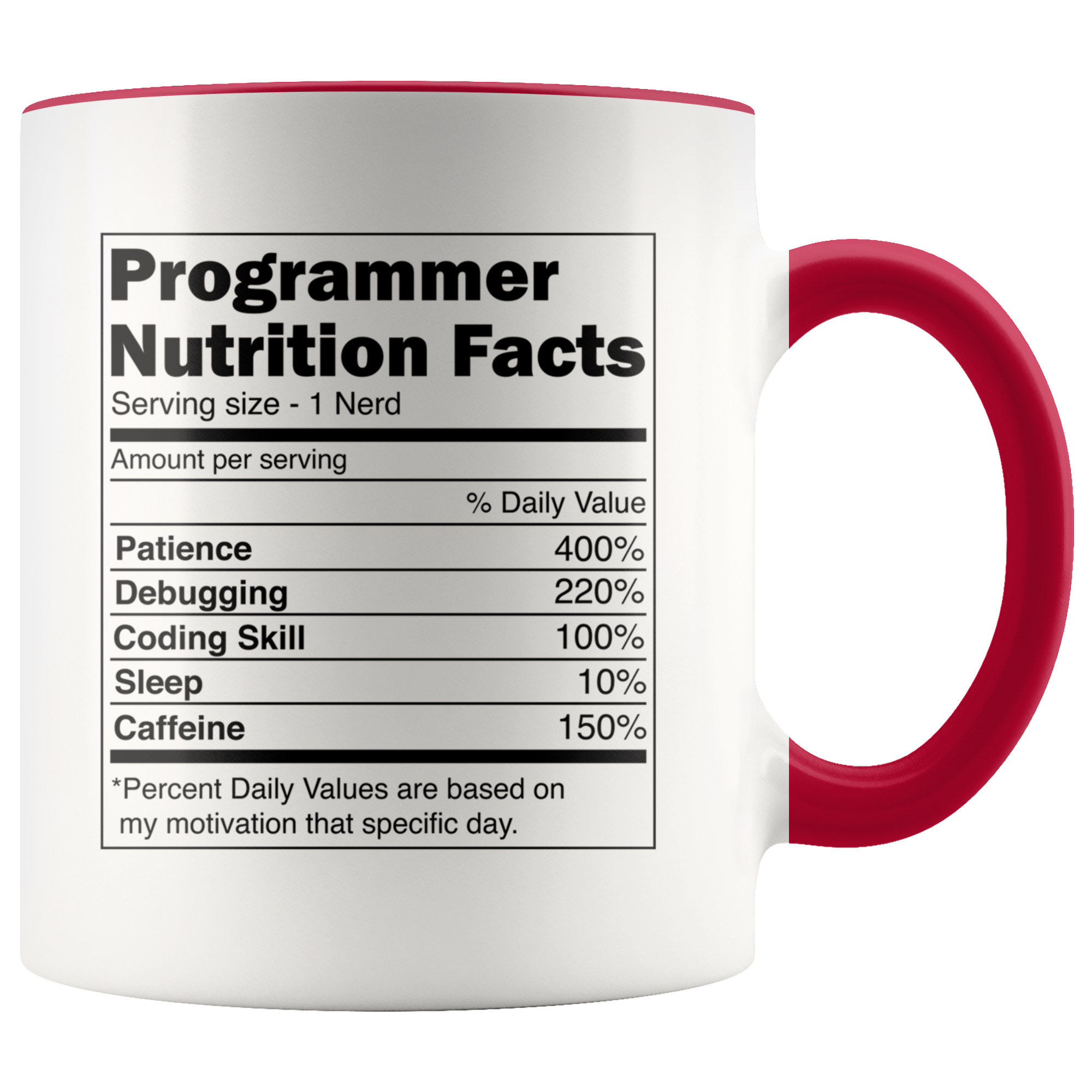 Accent Mug - Programmer Nutrition