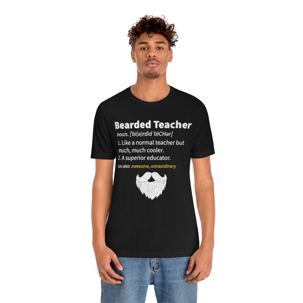 Bearded Teacher TShirtSon UK