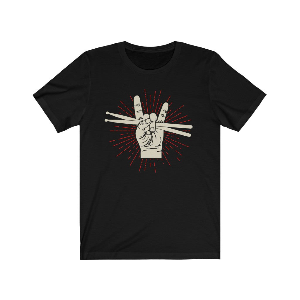 Rock Drummer Hand Drumsticks Textile Germany