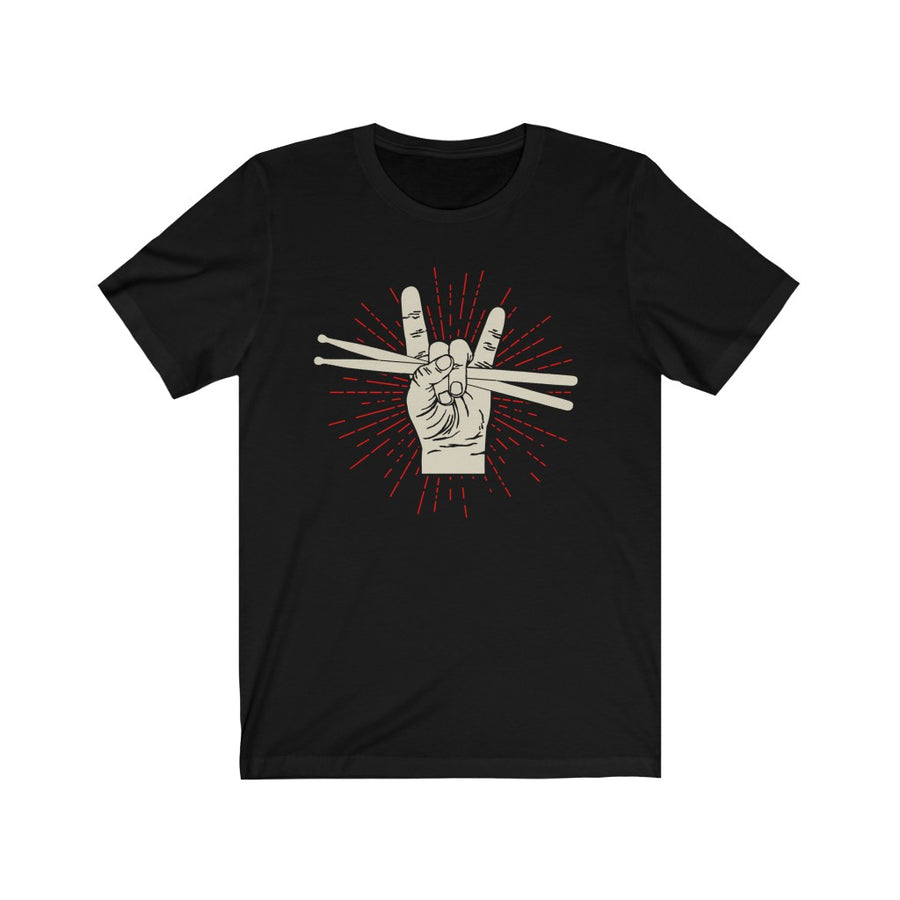 Rock Drummer Hand Drumsticks Textile Germany