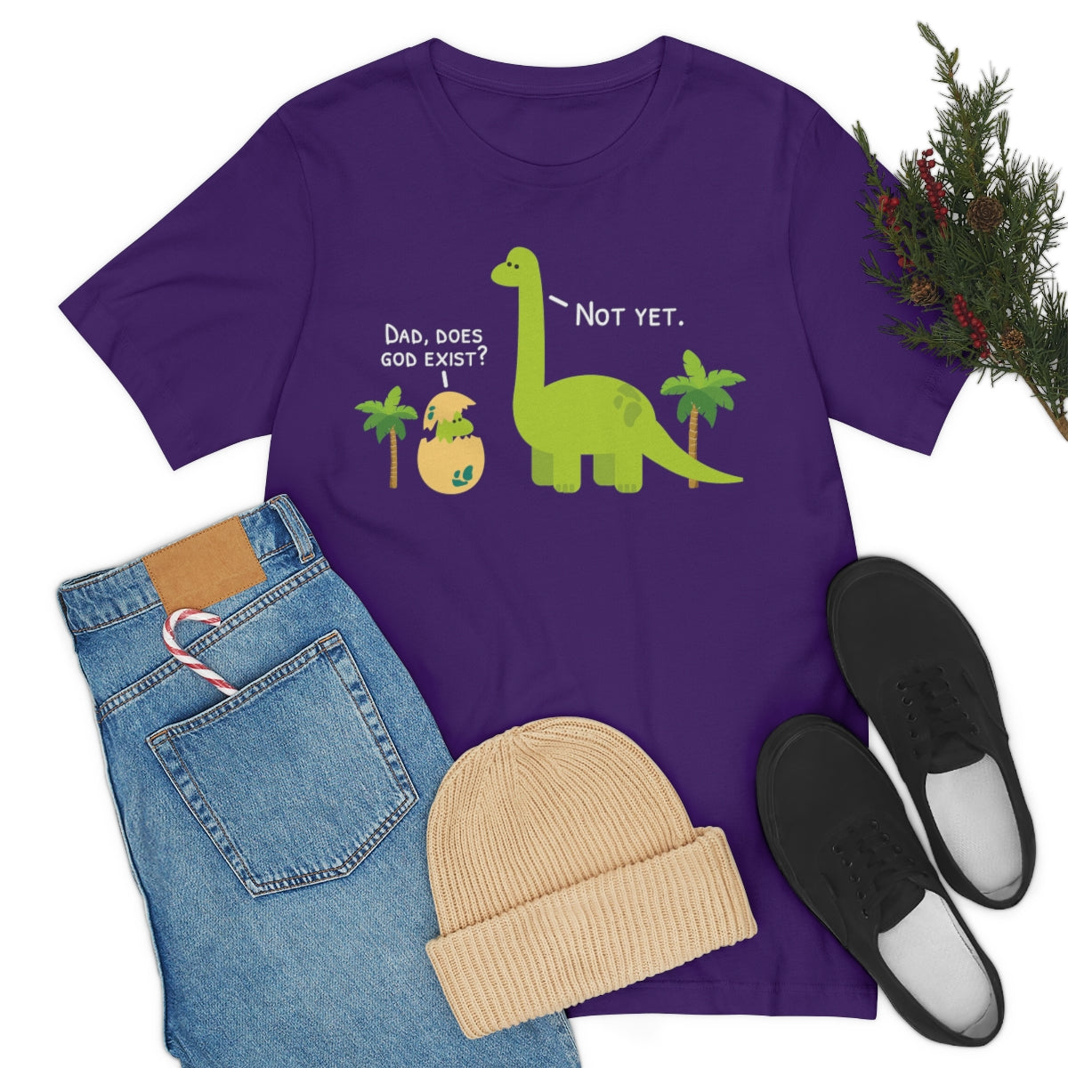 Atheist Dinosaur TShirtSon UK