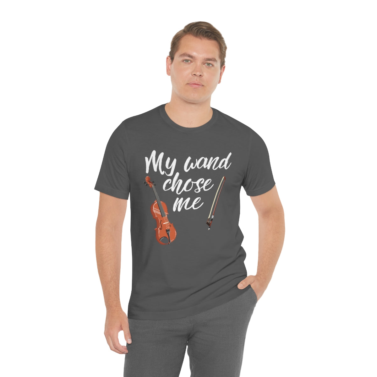 Violin Wand Chose Me TShirtSon UK