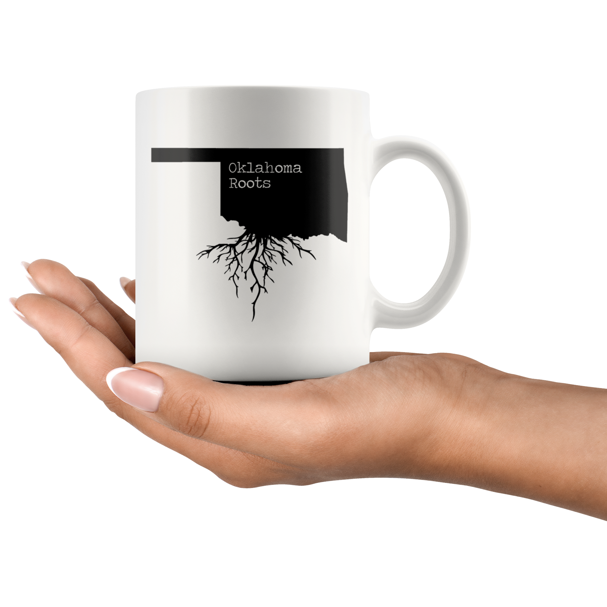 White Mugs - Oklahoma Roots