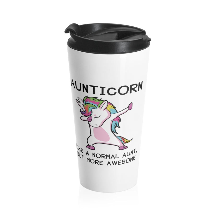 Aunticorn Stainless Steel Travel Mug