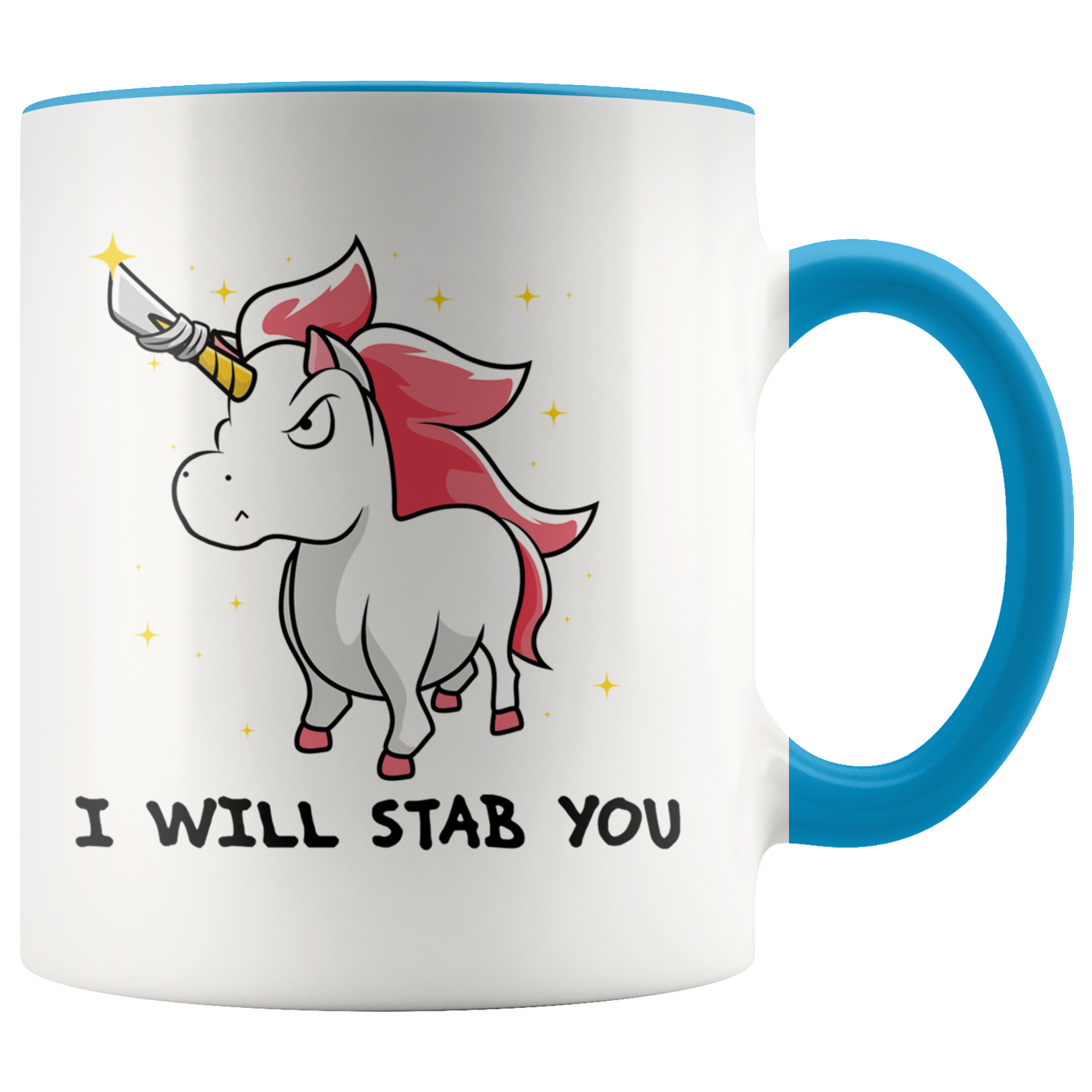 Accent Mug - Unicorn Will Stab You