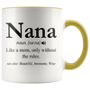 Accent Mug - Nana Definition