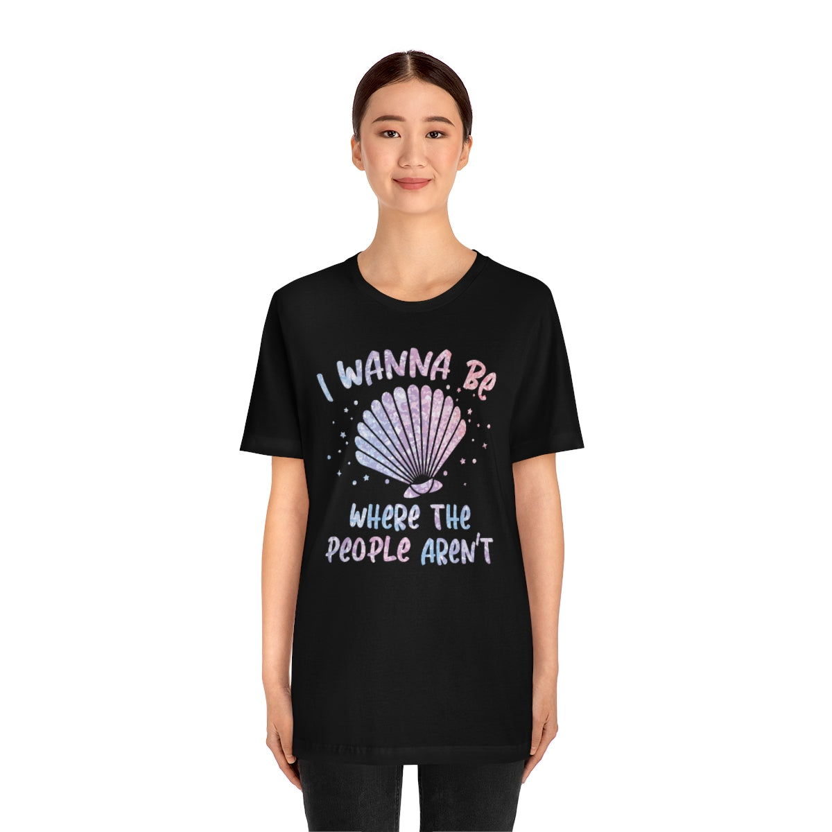 I Wanna Be Where The People Aren't Mermaid TShirtSon UK