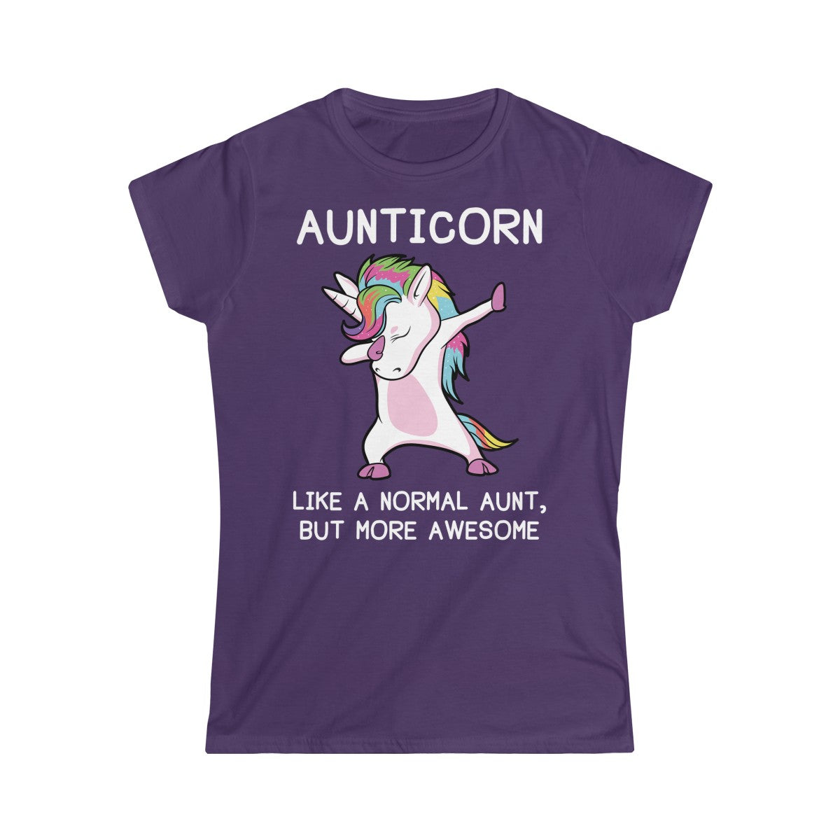 Women's Softstyle Custom Aunt Tee