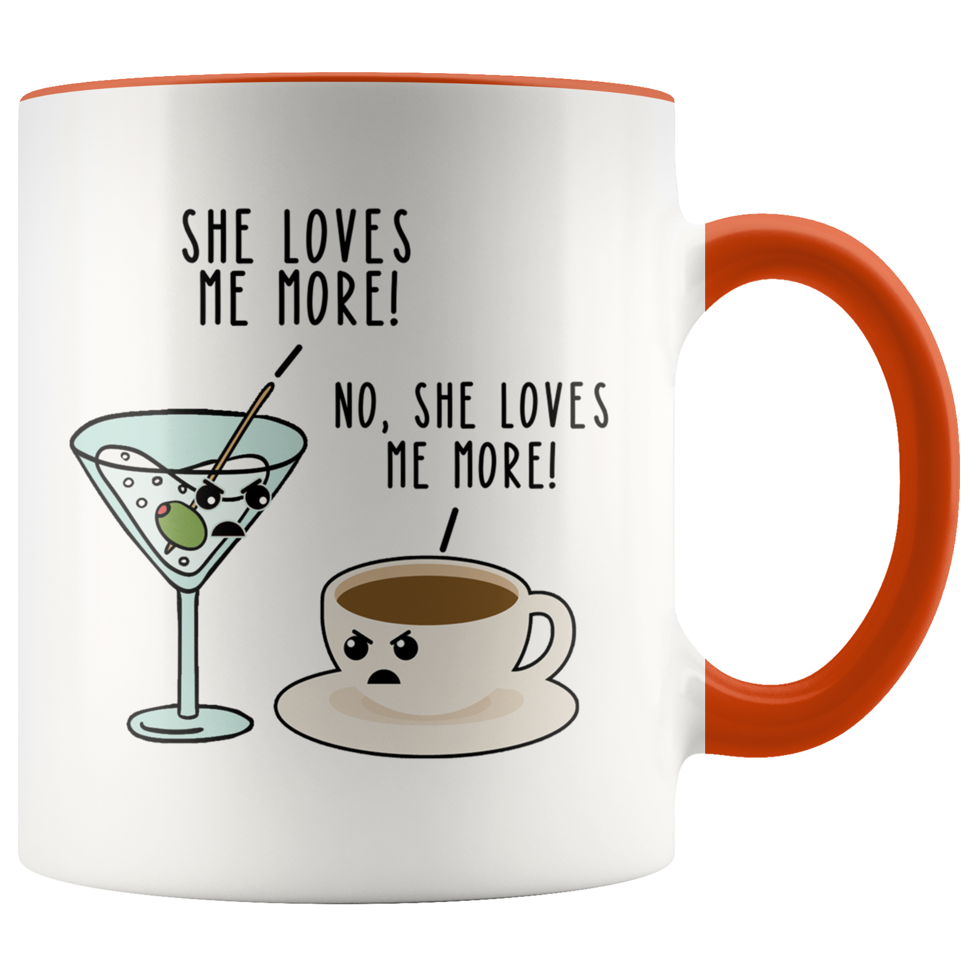 Accent Mug - Martini Coffee She Loves