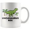 White 11oz Mug - Unclesaurus Rex
