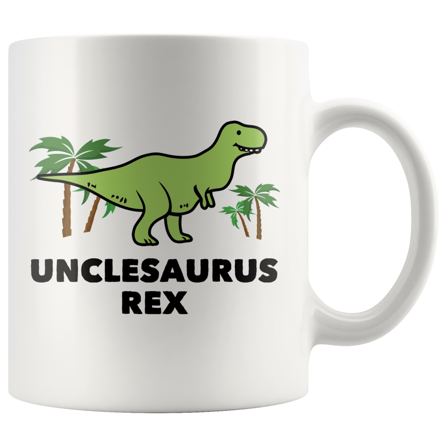 White 11oz Mug - Unclesaurus Rex