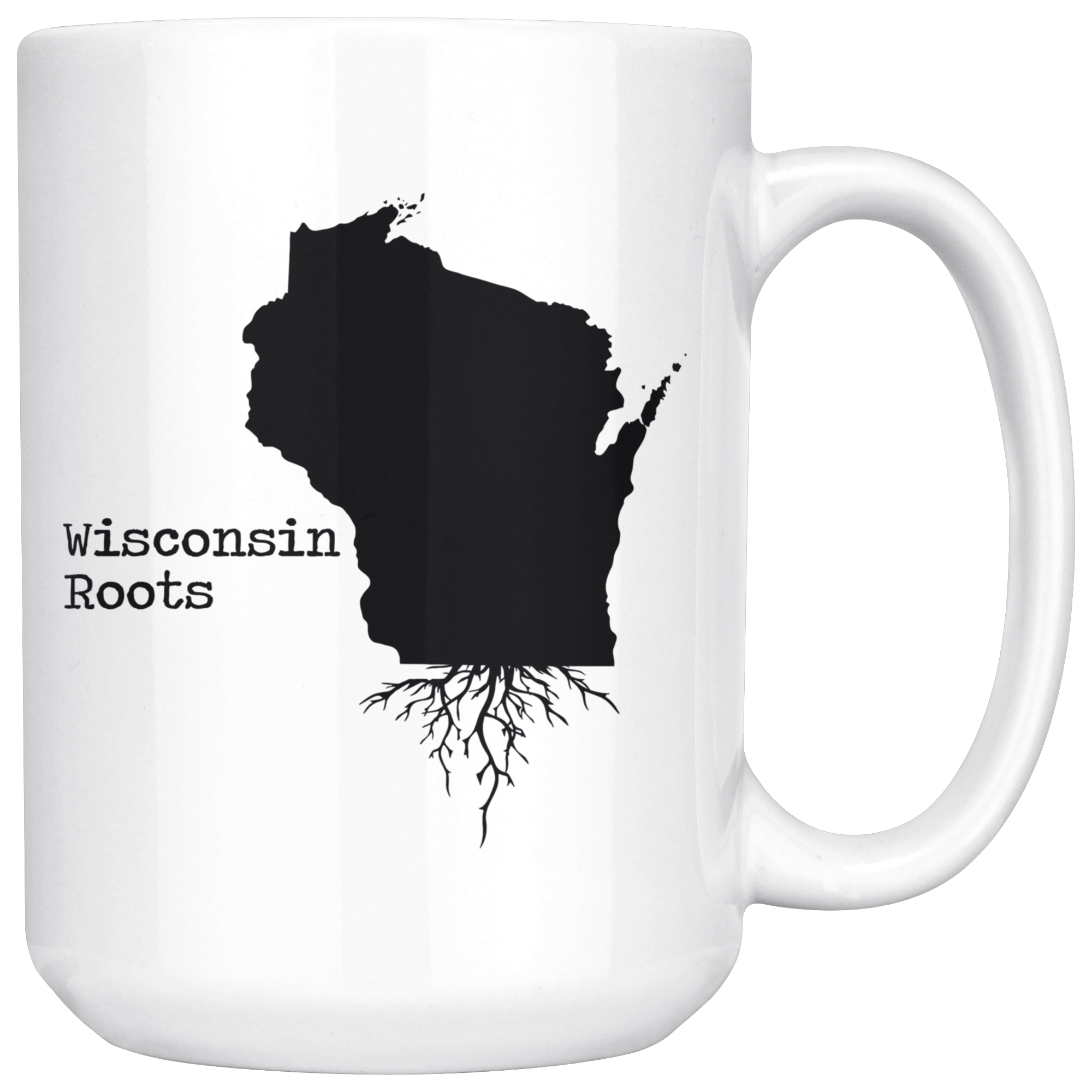 White Mugs - Wisconsin Roots