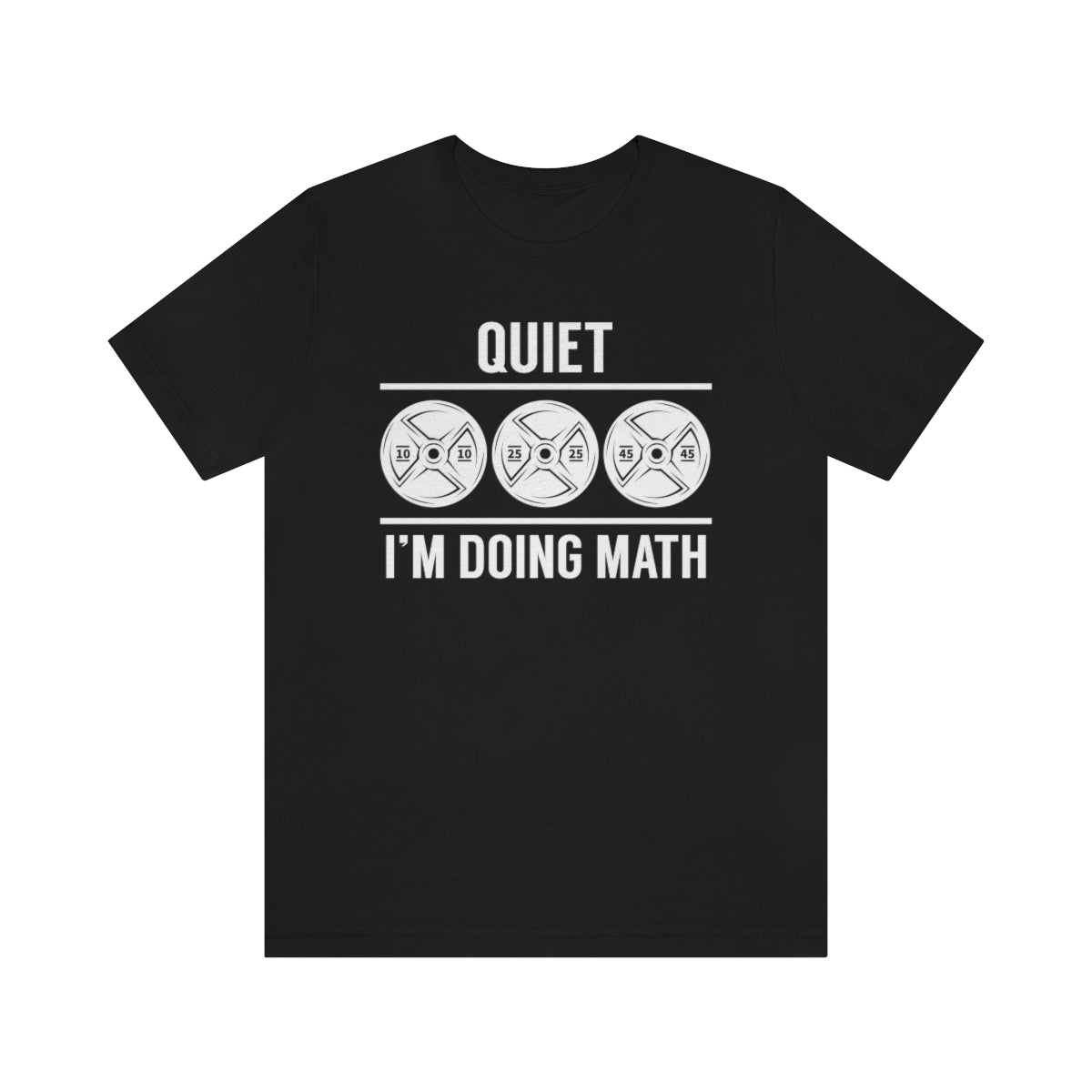 Doing Math Weights TShirtSon UK