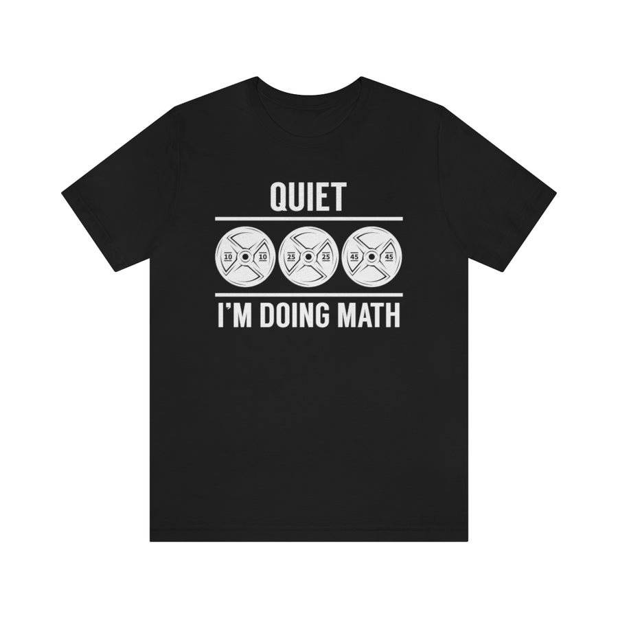 Doing Math Weights TShirtSon UK