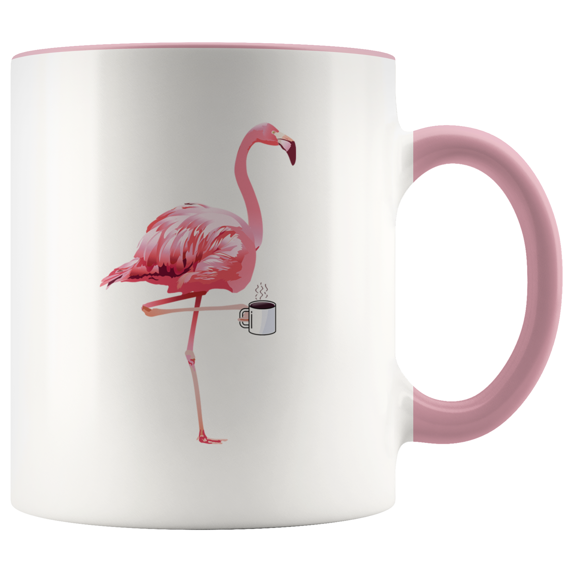 Accent Mug - Flamingo Coffee