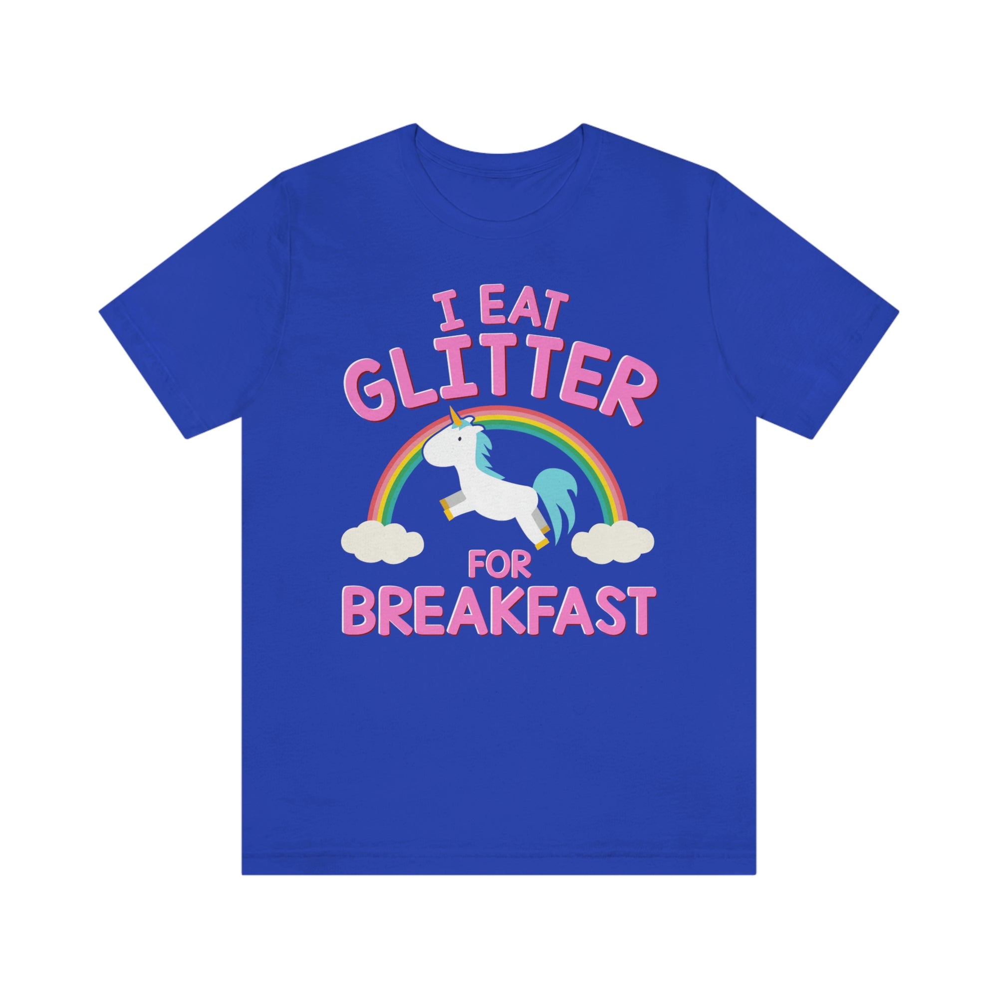 Unicorn Eat Glitter Breakfast TShirtSon UK