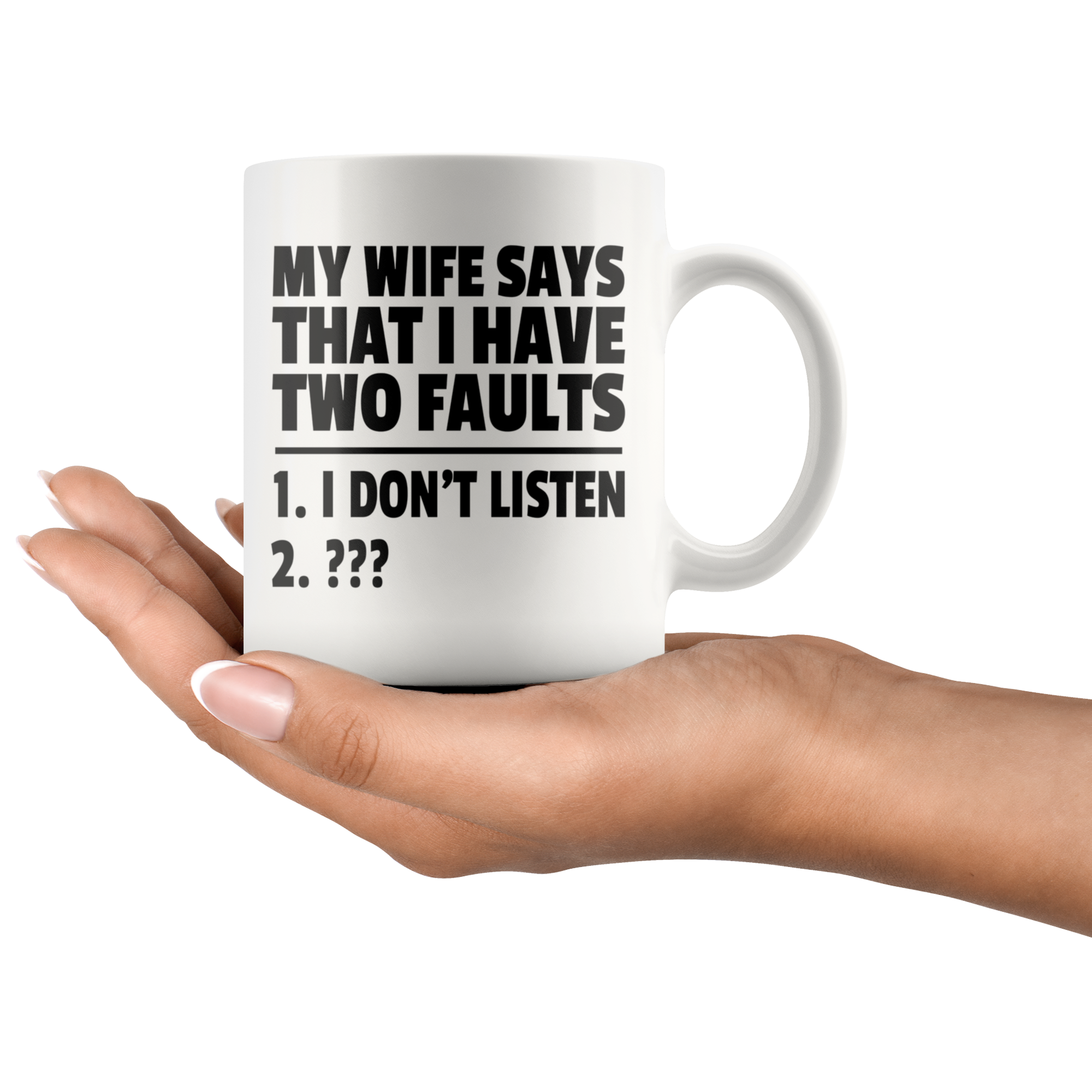 White Mugs - Wife Two Faults