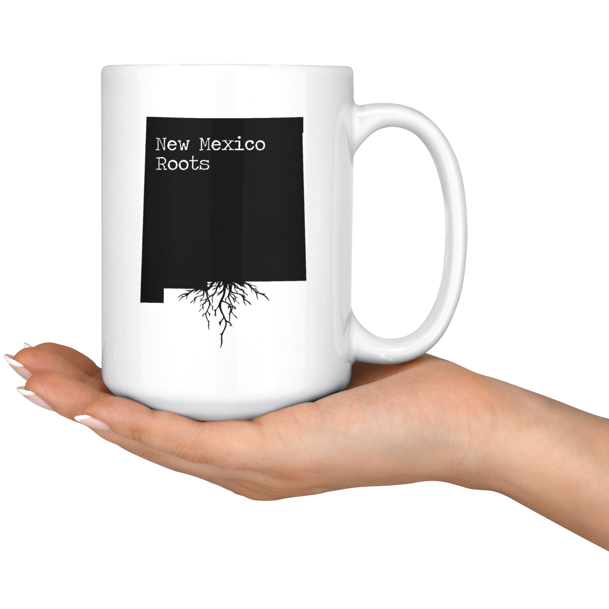 White Mugs - New Mexico Roots