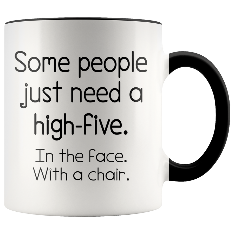 Accent Mug - High Five Face
