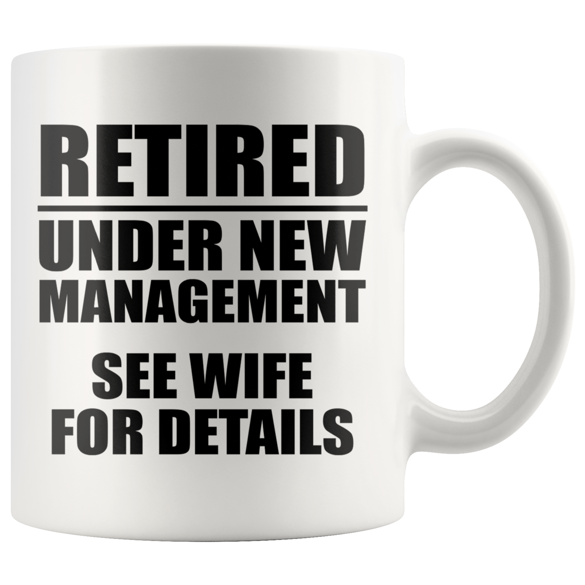 Accent Mug - Retired Under New Management