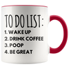 Accent Mug - To Do List Poop Be Great
