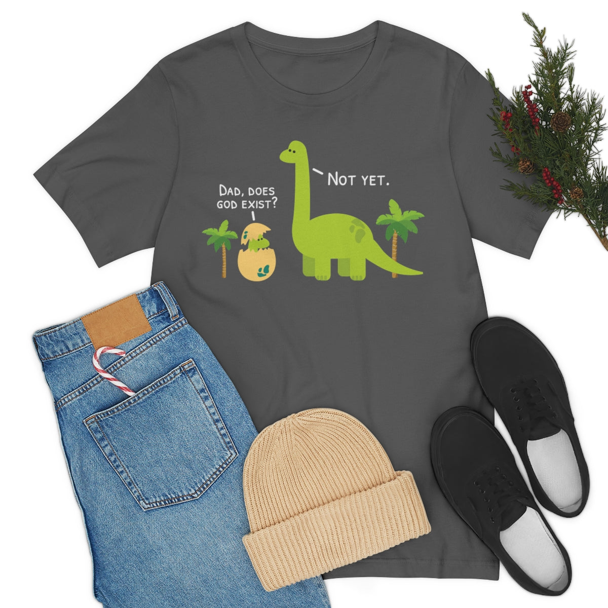 Atheist Dinosaur TShirtSon UK