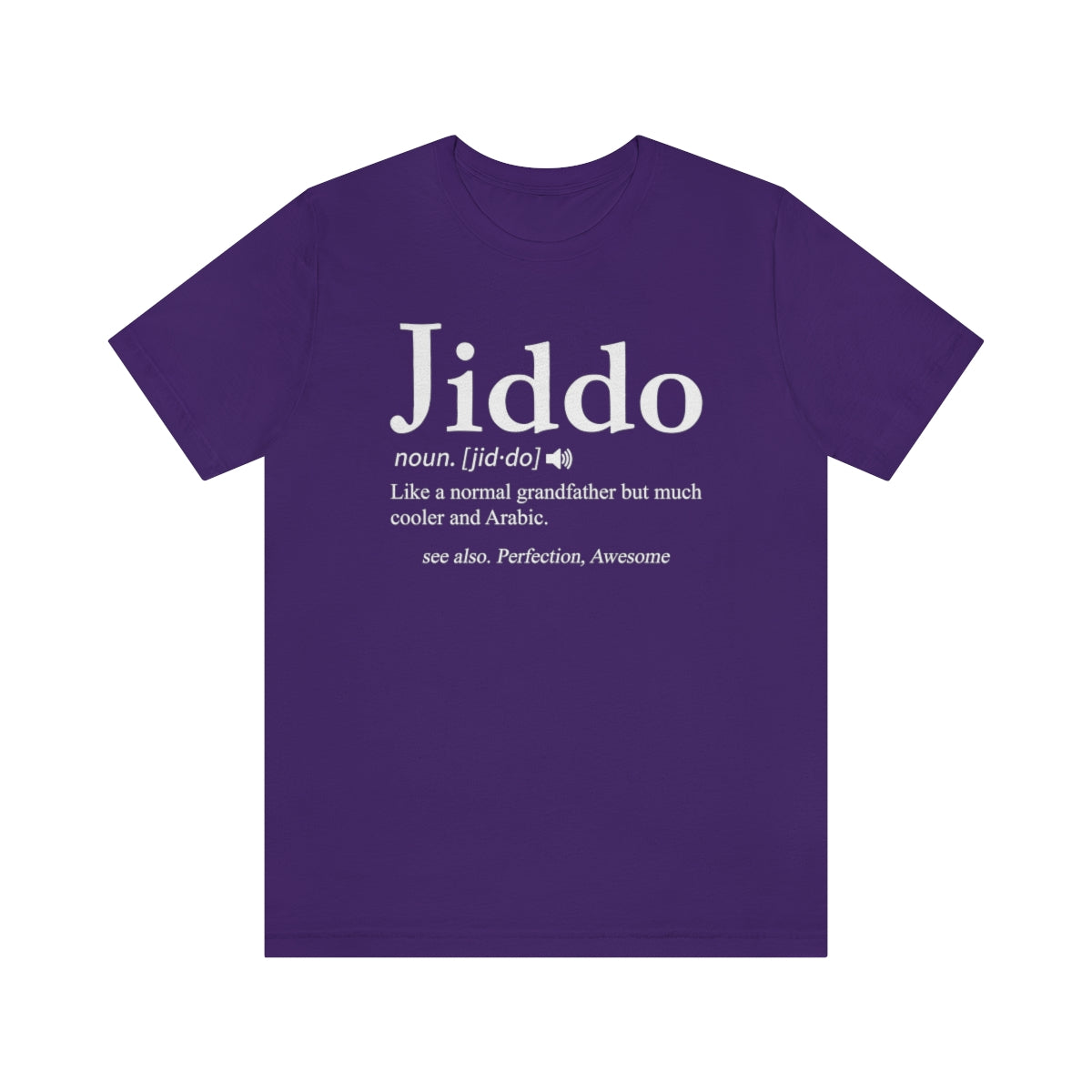 Jiddo Definition TShirtSon UK