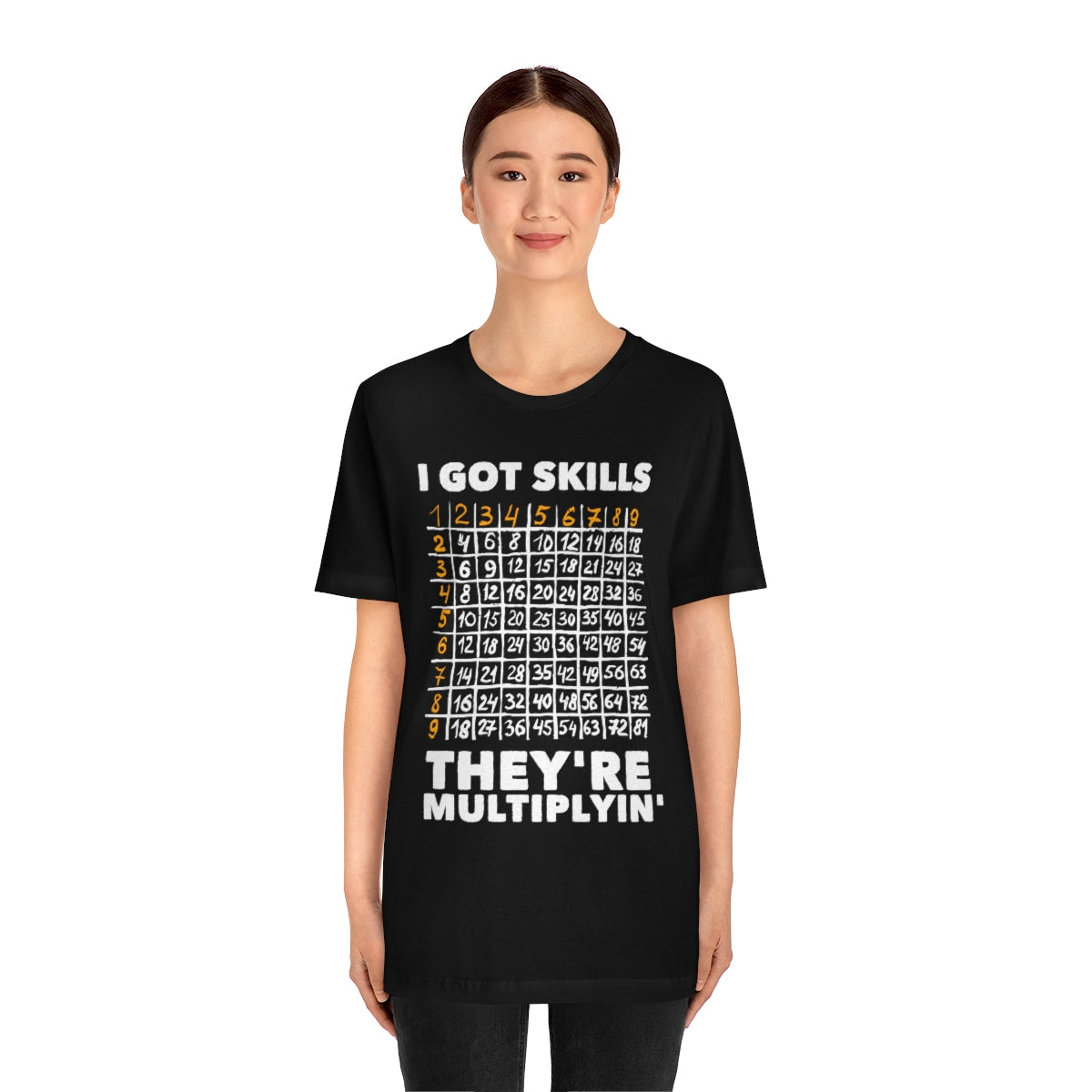 Math Skills Multiplyin TShirtSon UK
