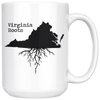 White Mugs - Virginia Roots