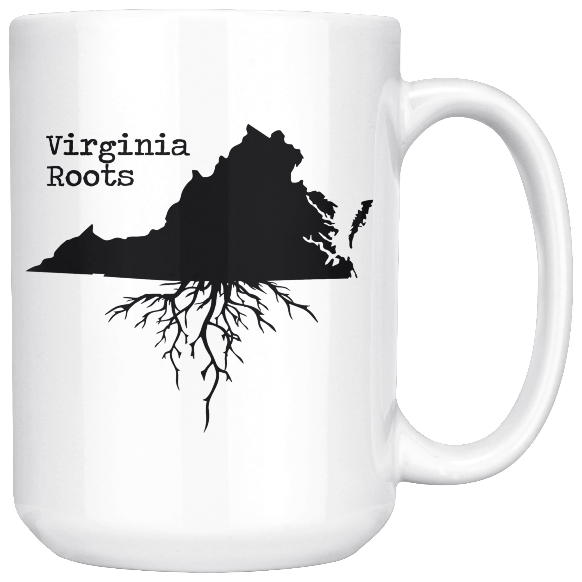 White Mugs - Virginia Roots