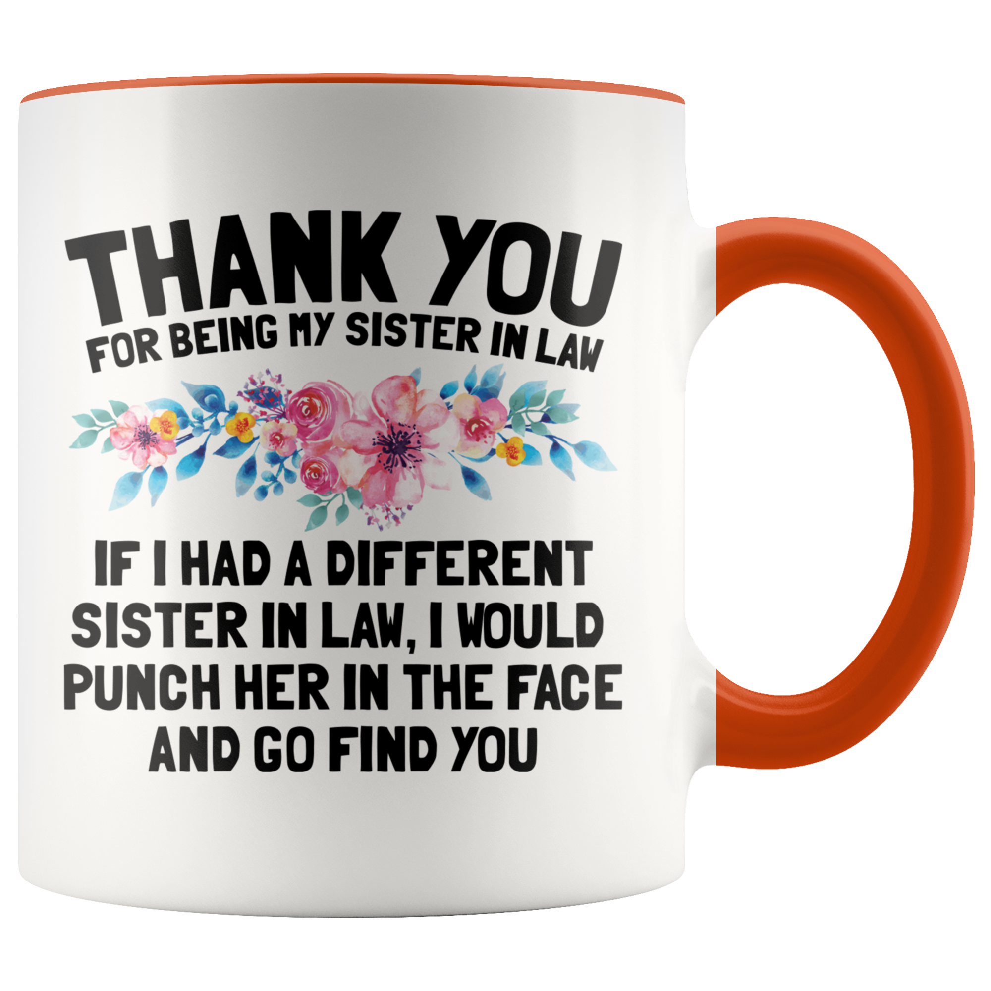 Accent Mug - Sister In Law Punch In Face