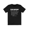 Tech Support Definition Tshirtson UK