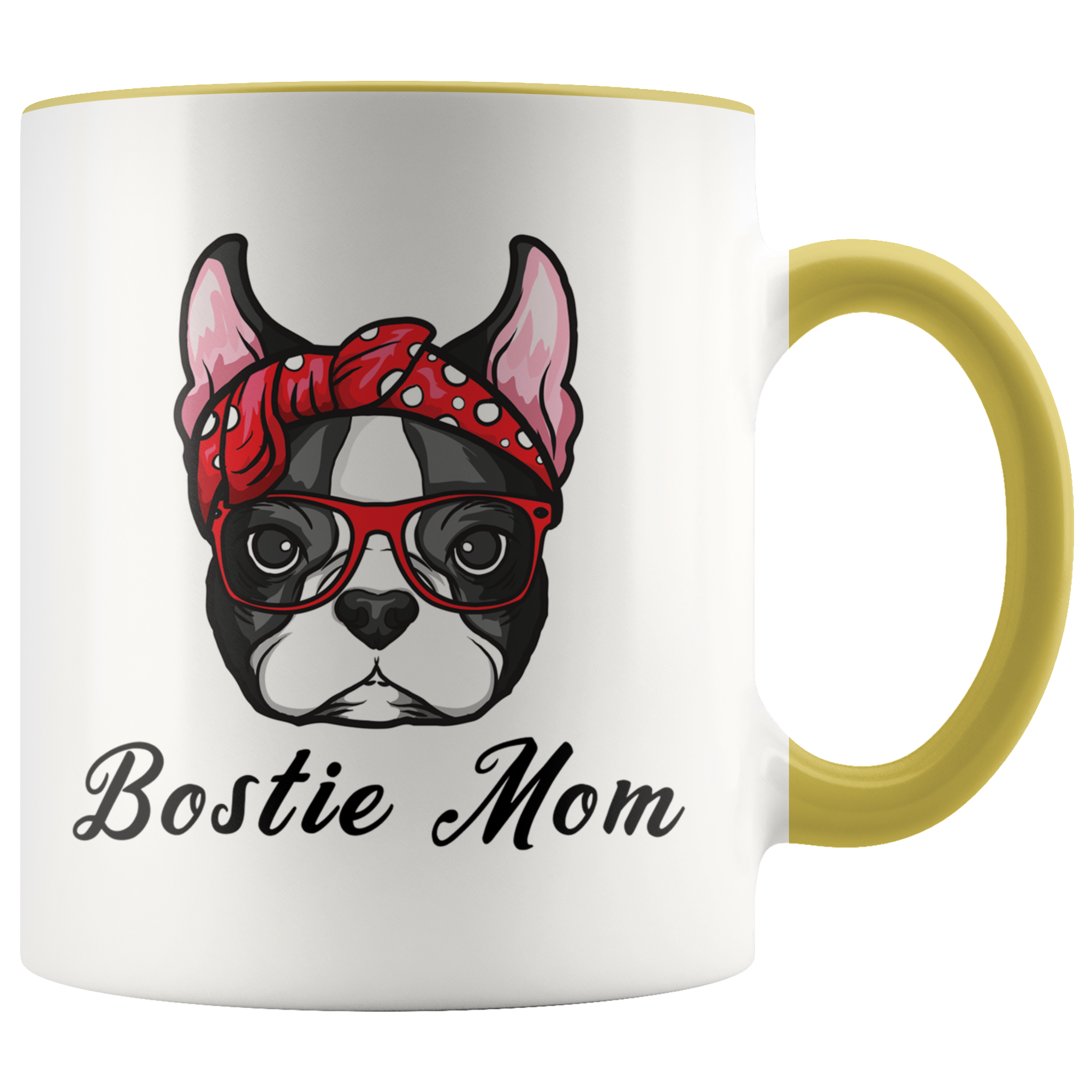 Accent Mug - Bostie Mom