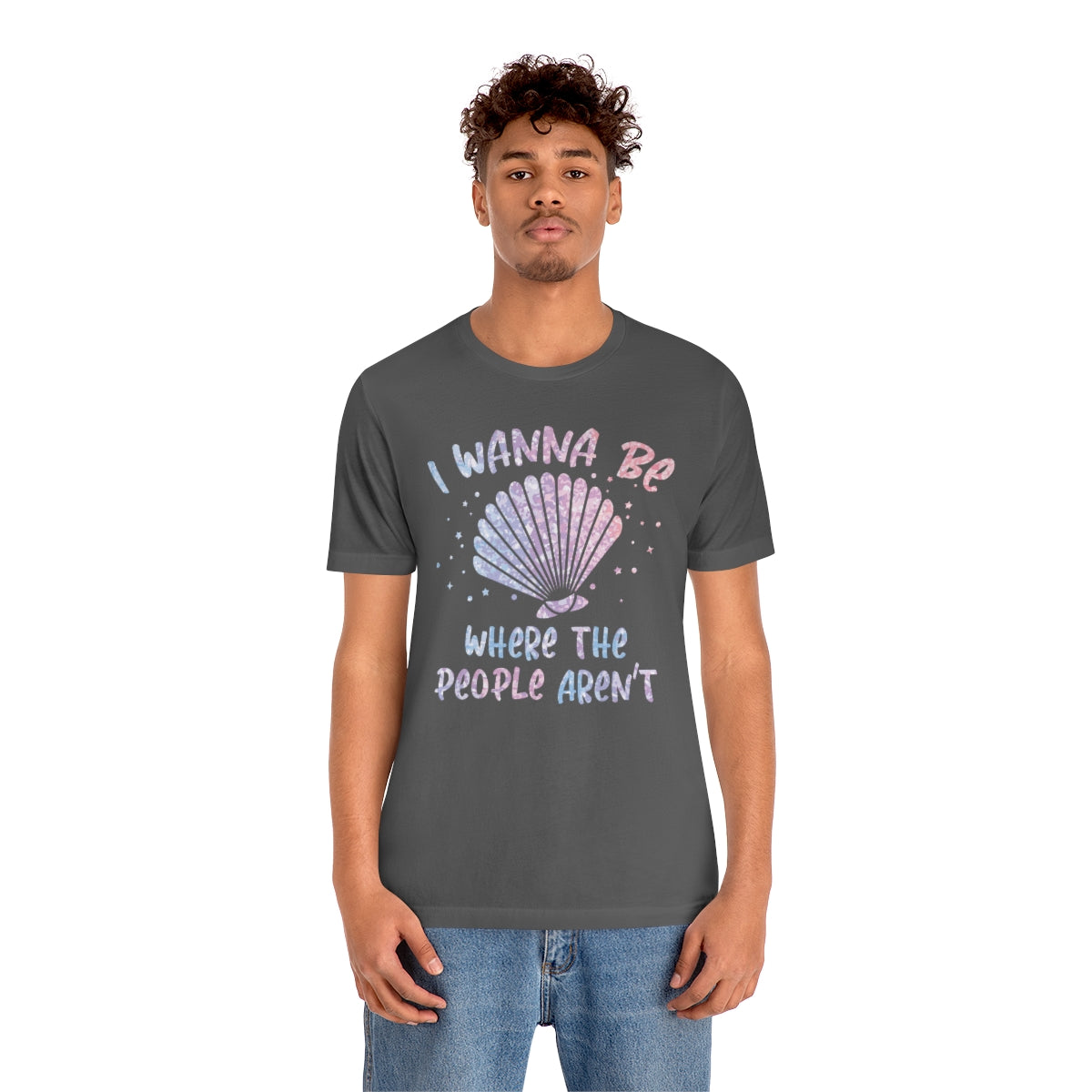 I Wanna Be Where The People Aren't Mermaid TShirtSon UK