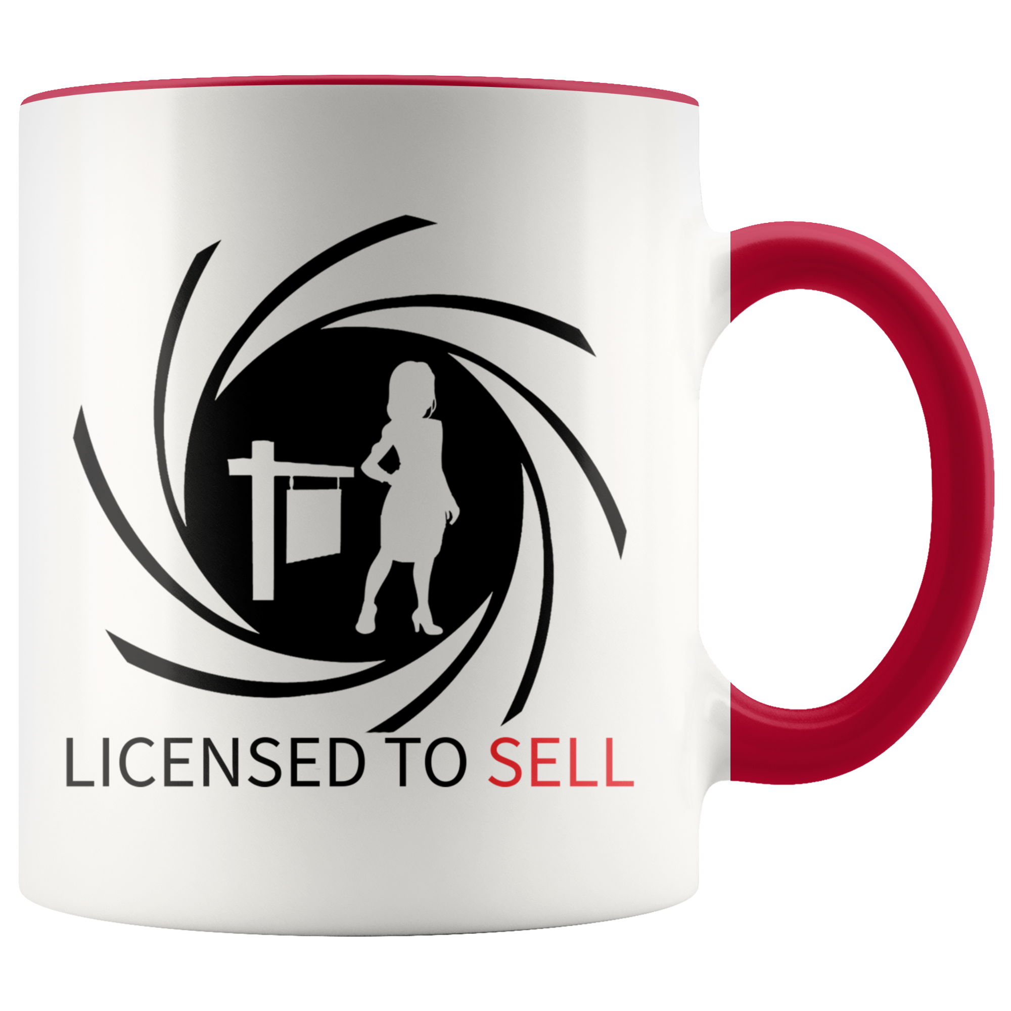 Accent Mug - Realtor Licensed To Sell