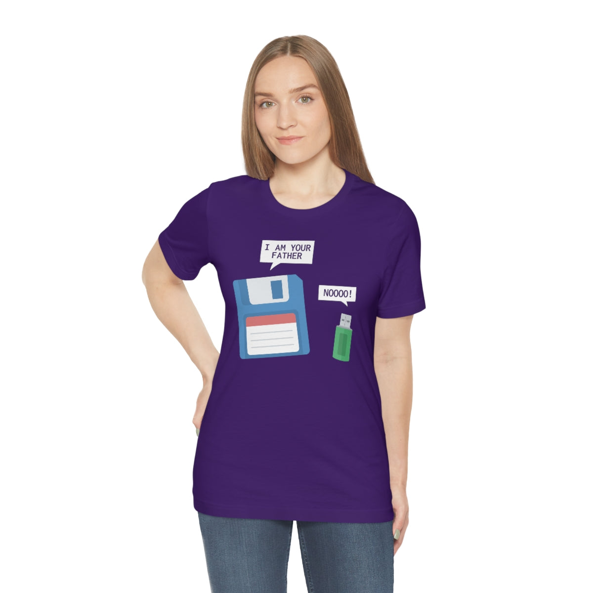 Floppy Disk USB Father TShirtSon UK