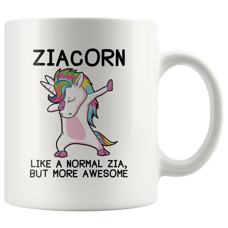 White 11oz Mug - Ziacorn