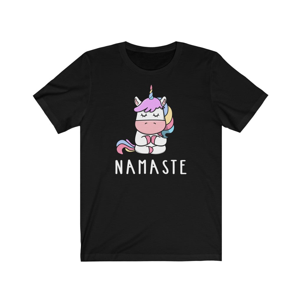 Yoga Unicorn Namaste TShirtSon UK