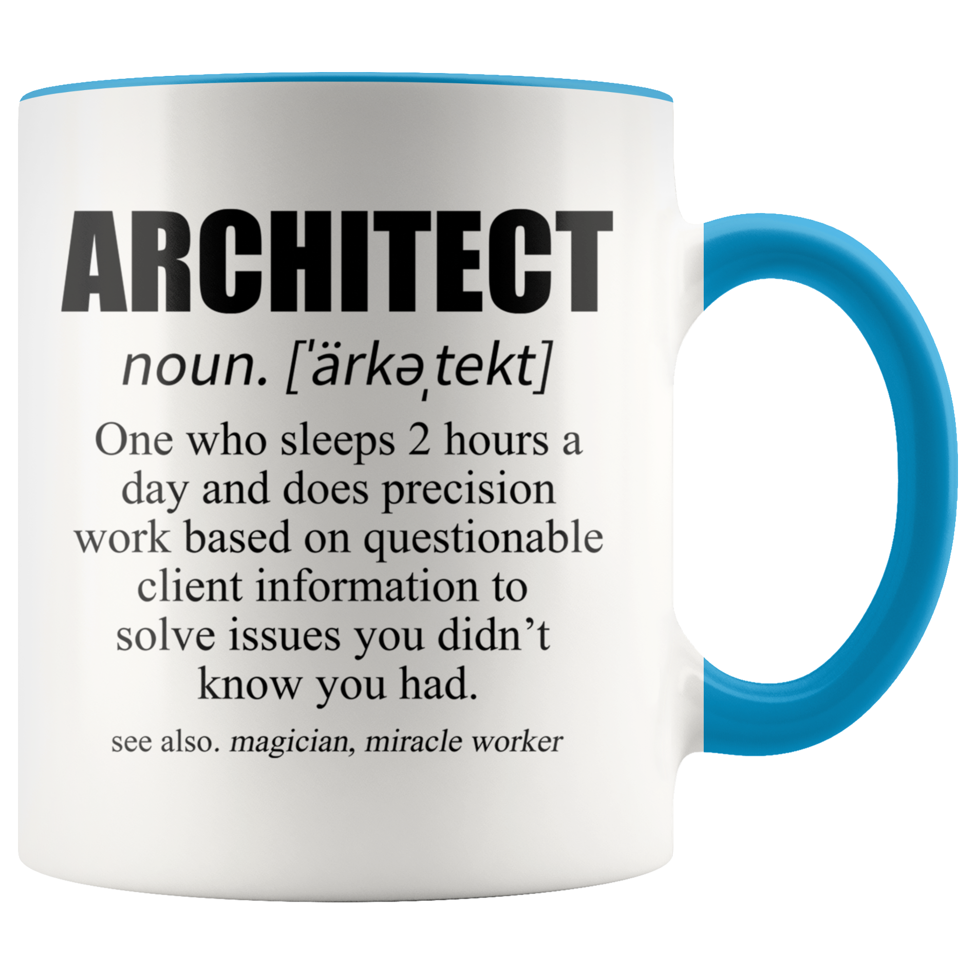 Accent Mug - Architect Definition Mug