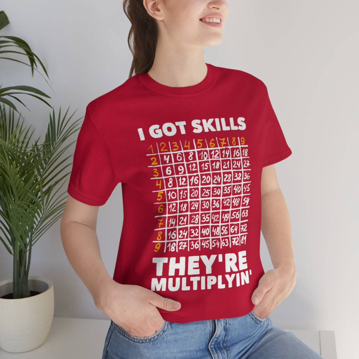 Math Skills Multiplyin TShirtSon UK
