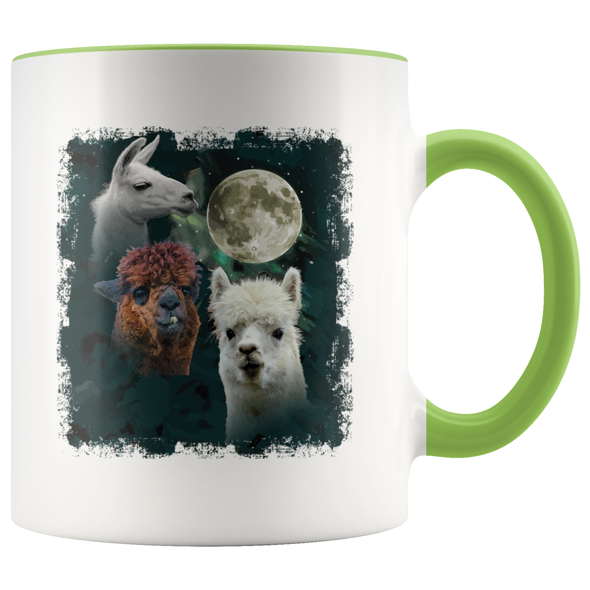 Accent Mug - 3 Llama Moon