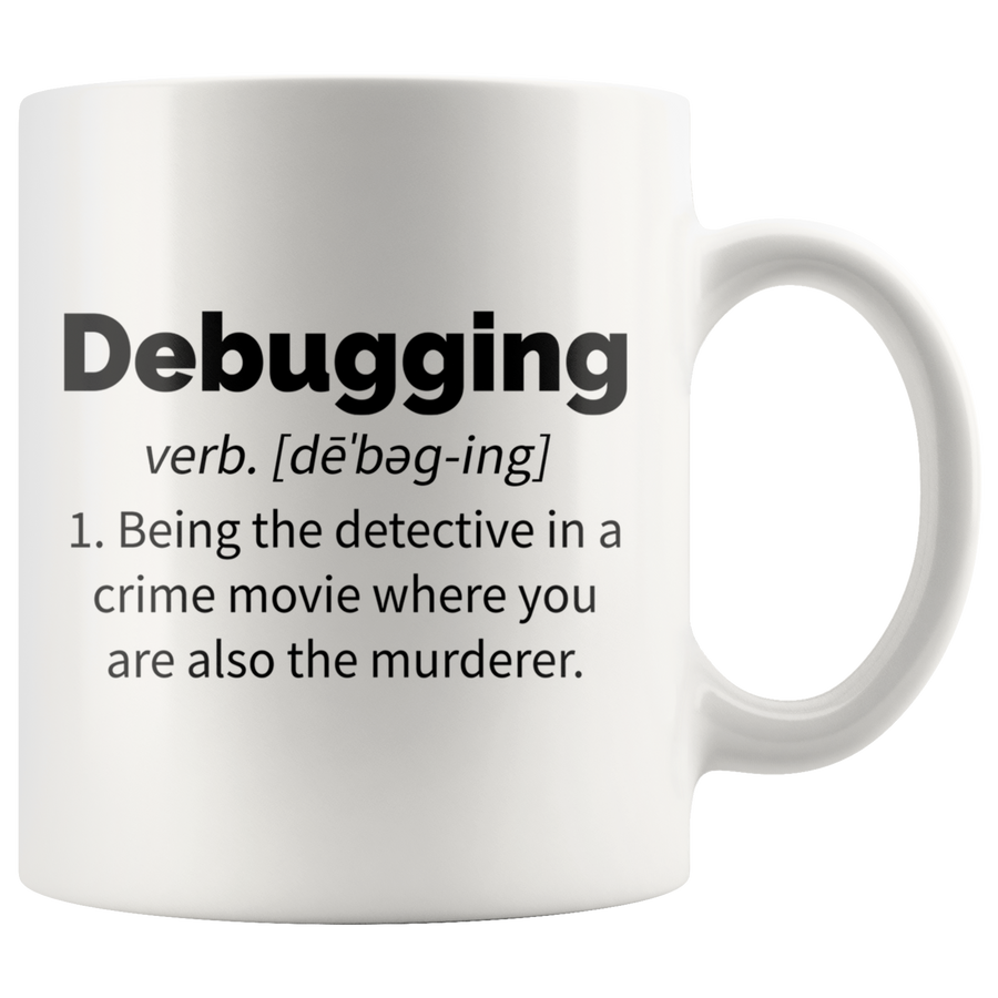 White Mugs - Debugging