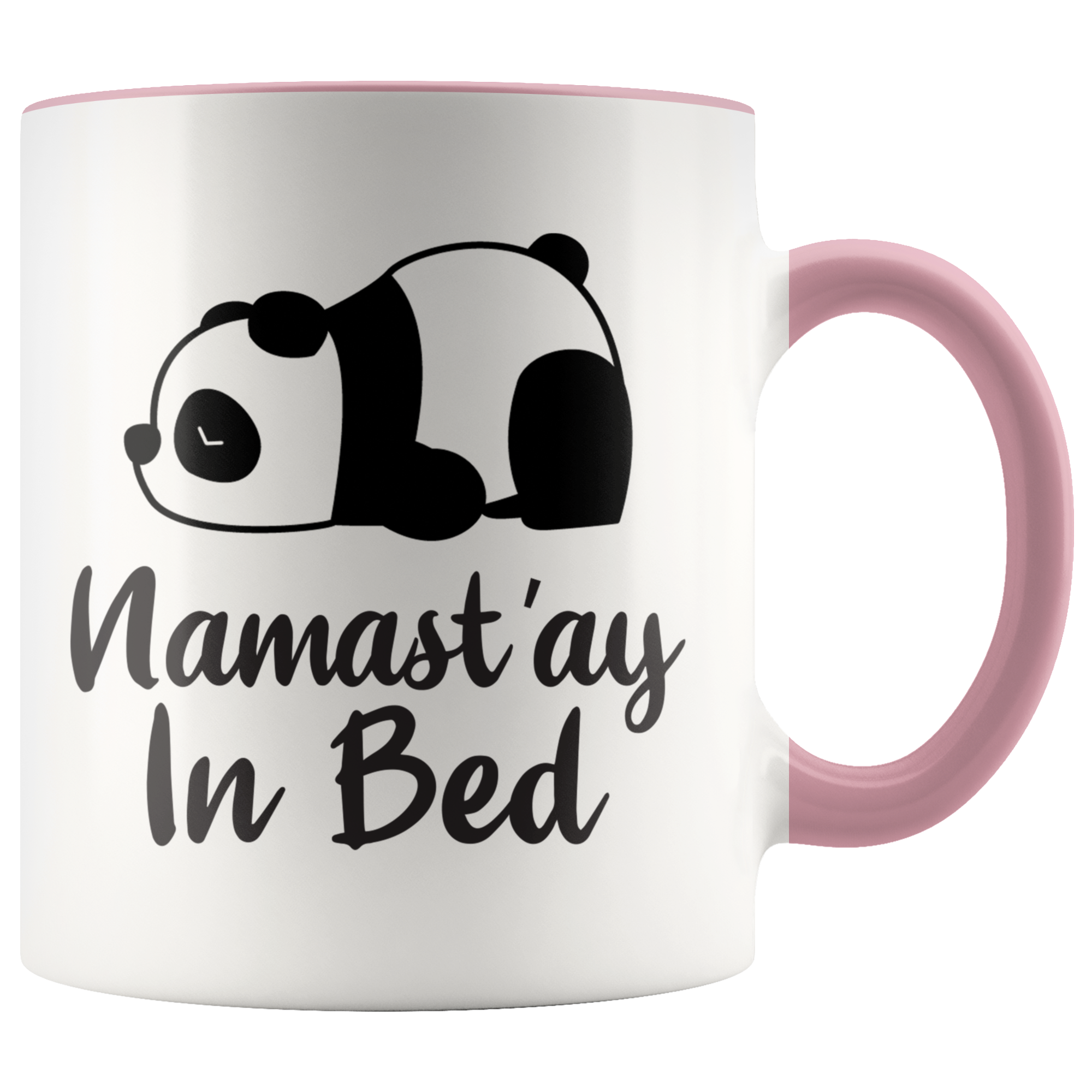 Accent Mug - Namastay In Bed Panda