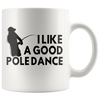 White Mugs - Fishing Pole Dance