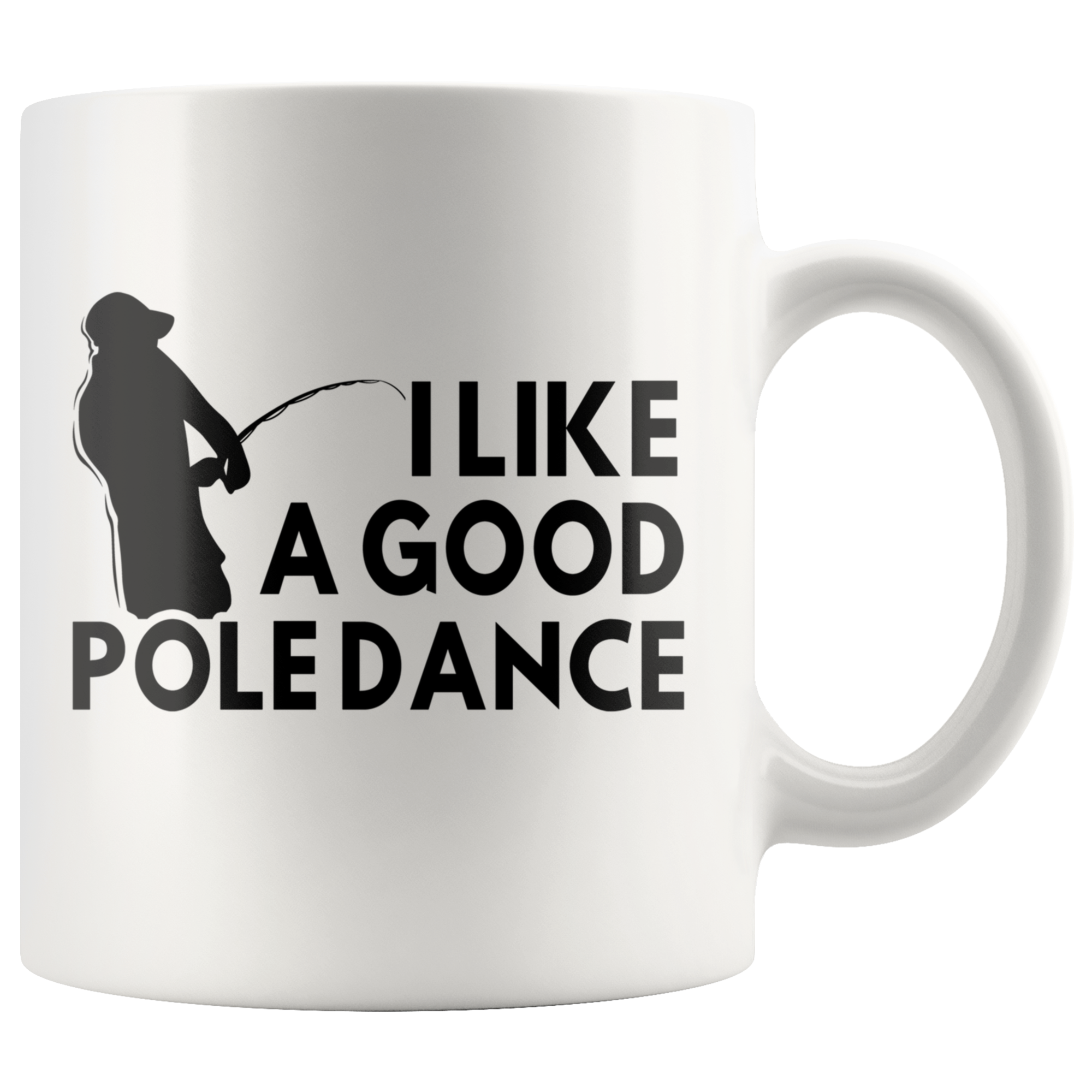 White Mugs - Fishing Pole Dance